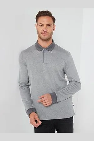 HUGO BOSS H-Pado 431 Regular Fit Long Sleeve Polo Shirt