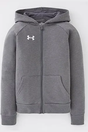 Under Armour Boys Rival Fleece Full Zip Hoodie