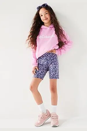 Columbia Youth Girls Hike 1/2 Tights - Multi