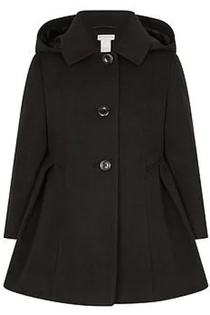 Monsoon Girls Pleated Skirt Coat
