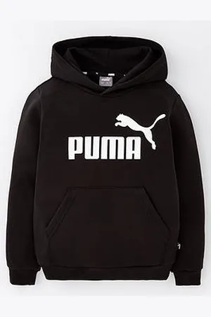 PUMA Boys Essentials Fleece Logo Hoodie
