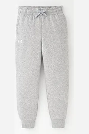 Under Armour Junior Girls Rival Fleece Joggers - /White