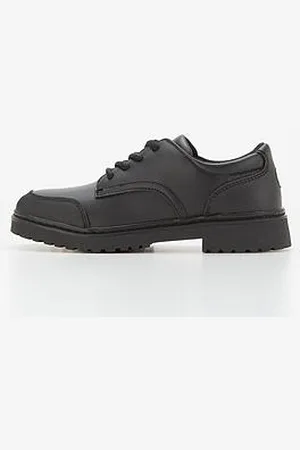 Very Boys Lace Up Leather School Shoe