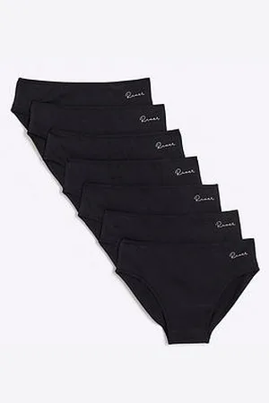 River Island Girls 7 Pack Brief