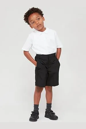 Everyday Basic Boys 2 Pack School Shorts