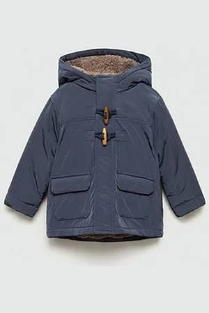 MANGO Younger Boys Padded Duffle Coat