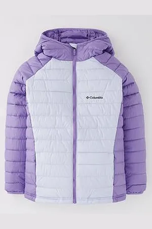 Columbia Youth Girls Powder Lite Ii Hooded Jacket
