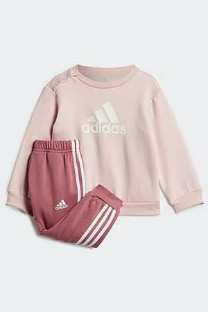 adidas Infant Girls Essentials Big Logo Tracksuit - Pink