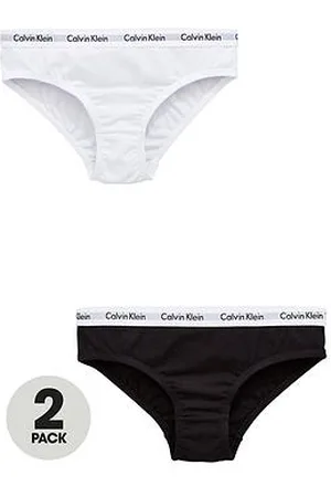 Calvin Klein Girls 2 Pack Bikini Briefs