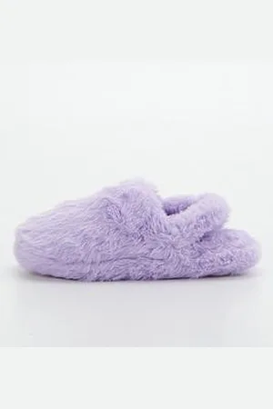 Very Girls Closed Toe Elastic Strap Slipper