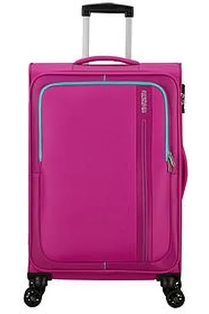 American Tourister Sea Seeker Spinner 68 Medium Soft Suitcase - Deep Fuschia