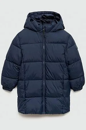 MANGO Boys Longline Padded Coat