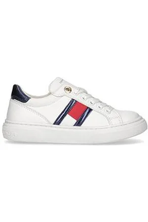 Tommy Hilfiger Girls Daphne Flag Low Cut Lace-Up Trainer