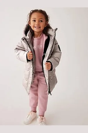 Ted Baker Baker By Younger Girls Scallop Padded Coat