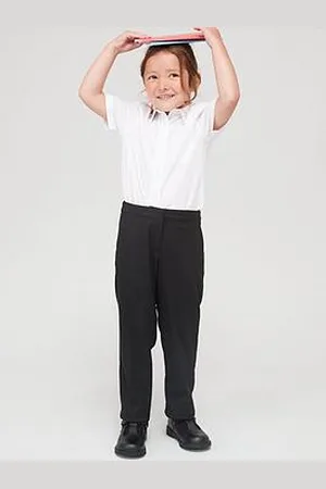 Very Girls 2 Pack Woven School Trouser Regular Fit
