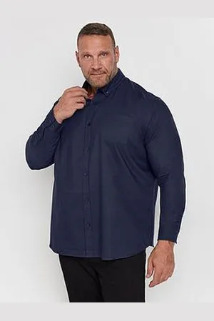 BAD RHINO Long Sleeve Oxford Shirt