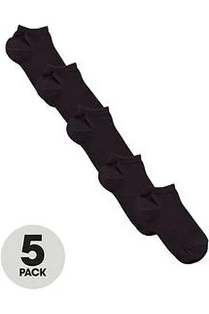 Everyday Basic 5 Pack Unisex Trainer Liner Socks