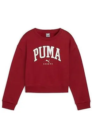PUMA Older Girls Fleece Crew Sweatshirt