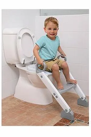 Dream Baby Step-Up Toilet Trainer - Grey/White