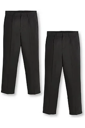 Very Boys 2 Pack Regular Leg School Trousers