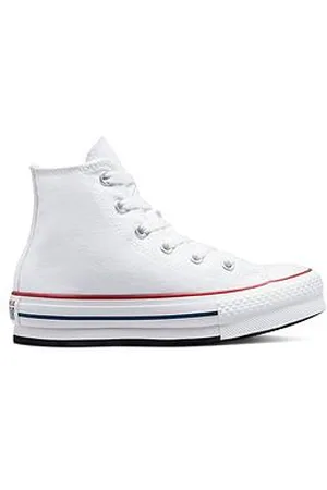 Converse Kids Girls Eva Lift Canvas Hi Top Trainers