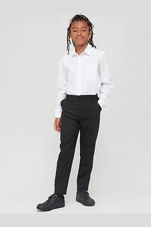 Everyday Basic Boys 3 Pack Slim Fit Long Sleeve Shirt