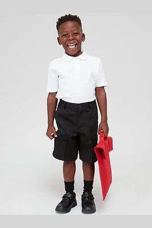 Everyday Basic Boys 5 Pack Polo School Tops