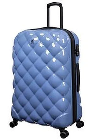 IT Luggage St Tropez Trois Elemental Blue Large Suitcase