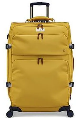 Joules Large Trolley Suitcase - Antique Gold