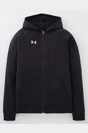 Under Armour Junior Boys Rival Fleece Full Zip Hoodie