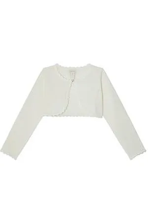 Monsoon Girls Niamh Cardigan - Ivory
