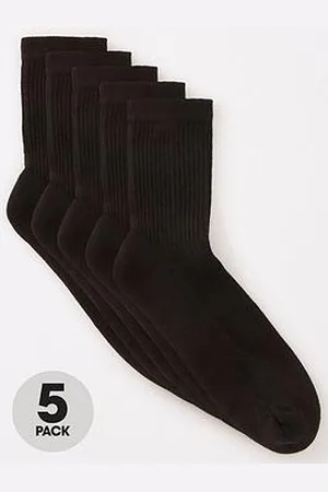 Everyday Basic Unisex 5 Pack Sports Socks