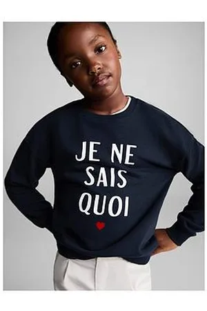 MANGO Girls Je Ne Sais Quoi Sweat