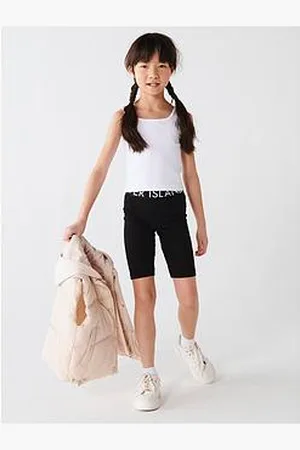 River Island Older Girl Waistband Cycling Shorts