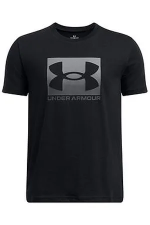 Under Armour Boys Training Boxed Sports Logo T-Shirt