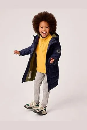 J.Crew Boys Midweight Longline Padded Coat