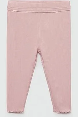 MANGO Younger Girls Knitted Leggings