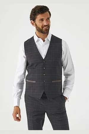 Skopes Casey Check Standard Waistcoat