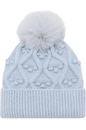 MANGO Younger Girls Pom Pom Knitted Hat