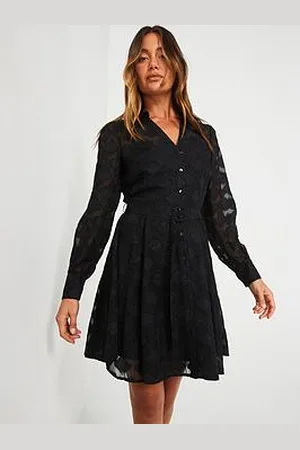 Very Glitter Skater Mini Dress