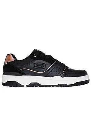 Skechers Girls Skx-228 Lace Up Embossed Logo Trainer