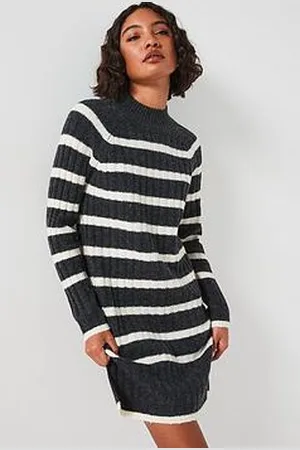 JDY Knitted Stripe Mini Dress