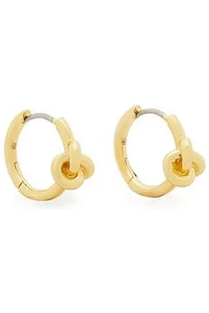 Kate Spade Double Knot Huggies Earrings