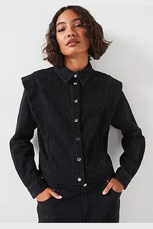 VILA Denim Long Sleeve Jacket