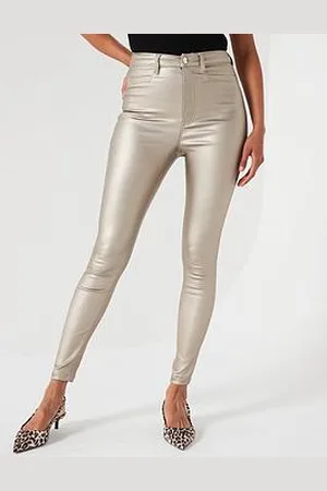 Very Coated Addison Skinny Jeans