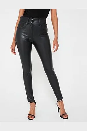 Very Faux Leather Shaping Skinny Trousers