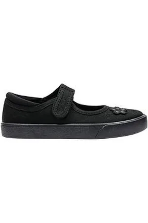 Clarks Kids Hopper Go Canvas Mary Jane Plimsoll