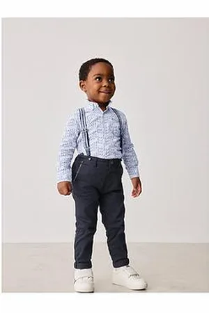 Ted Baker Toddler Boys Brace Shirt And Trouser Set