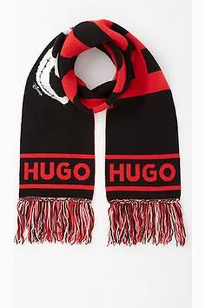 HUGO BOSS Zelm Nbc Printed Scarf