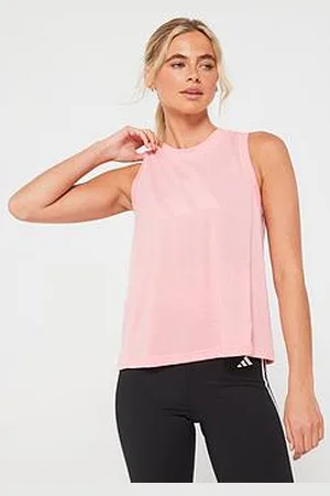 adidas Womens Train Essentials Tank - Pink